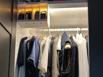 Modular closet Belt Organizer