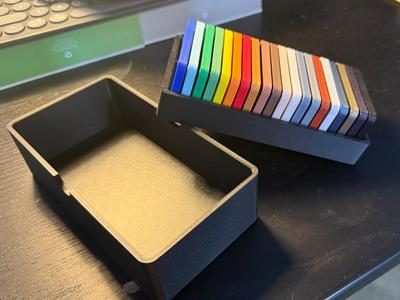 Color Sample With Holder