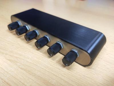 Case for 6 channel Audio Mixer