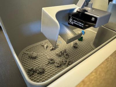 Longer A1 Poop Bin & Enhanced Deflector - Z-Axis 