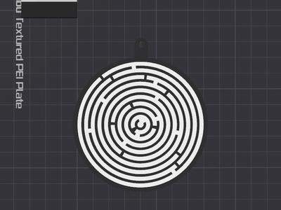 Marble Maze keychain