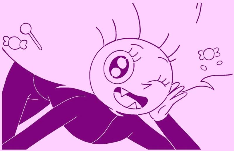 The Candy Queen stencil