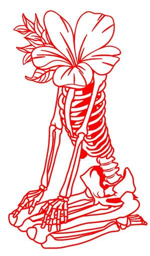 2D Floral Skeleton