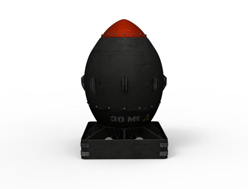 Nuclear bomb. - Little boy