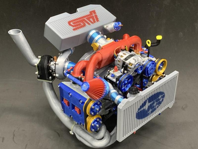 Subaru EJ20 Oil scale optimization