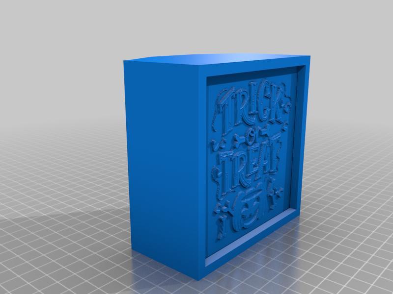 Trick or treat lithophane