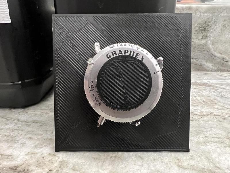 Graflex Graphex 90mm f6.8 Lens Caps