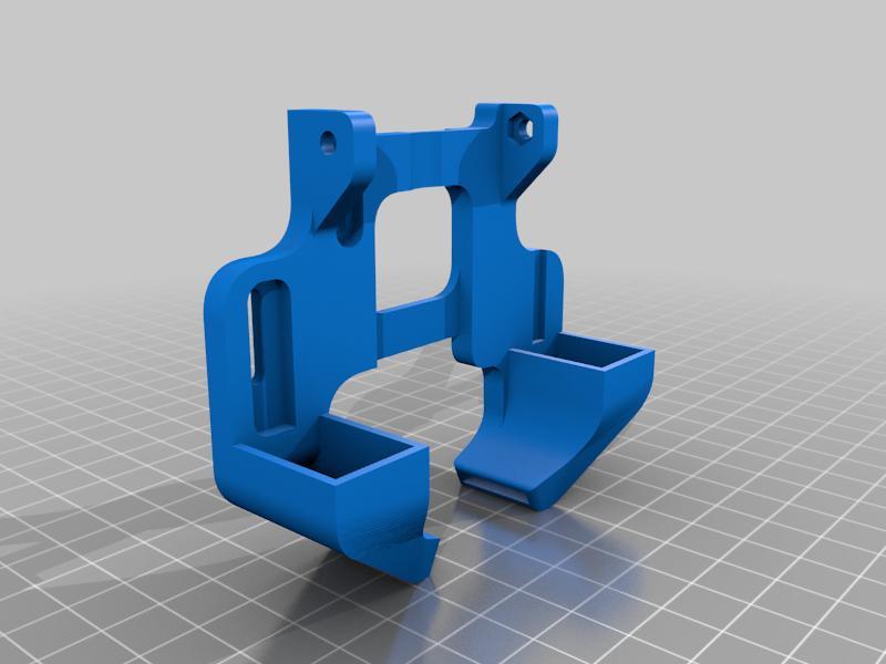 5015 Dual blower part cooling for Volcano Ender-3 REMIX