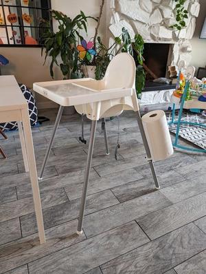 High Chair Paper Towel Holder (Ikea Antilop Kitchen Roll - Easy Print)