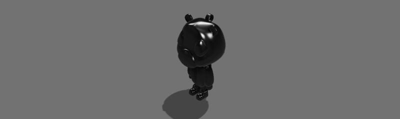 kanye west bear keychain