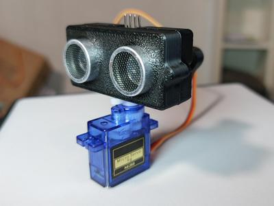 Customizable Ultrasonic Sensor Housing for HC-SR04