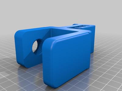 Desk Mount Headphone Holder with reversed clamp hole