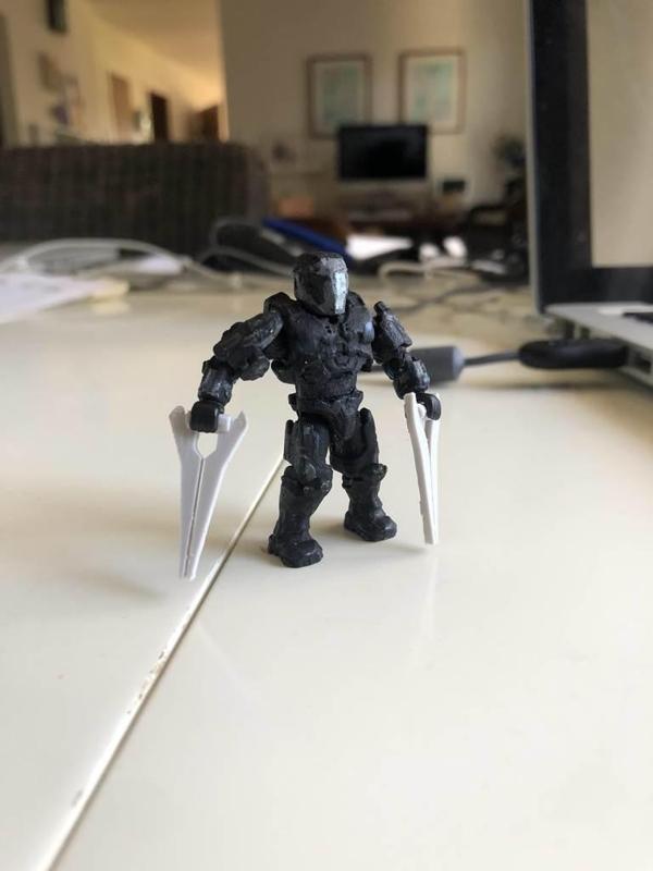 Lego Compatible Halo Energy Swords