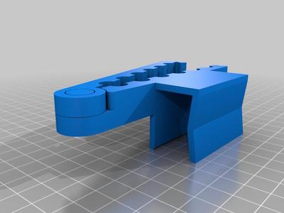Print-In-Place Cable Organizer Table Clamp