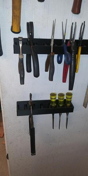 Plier, Chisel, Scissor, Universal, Wall Mount Organizer