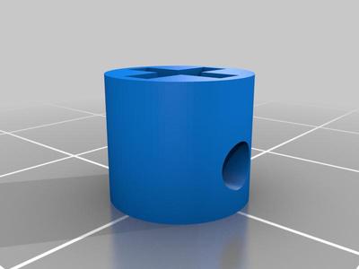 Cylindrical screw insert anchor