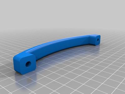 Custom Door Handle with Integrated Screw Design for 13 and 16 cm