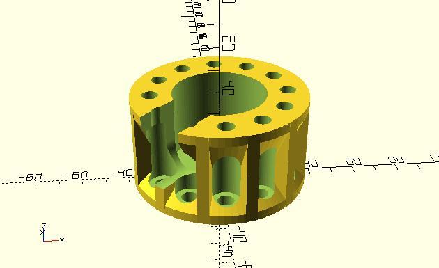 Adapter AHK Steckdose (Kabelaustritt hinten nach seitlich)