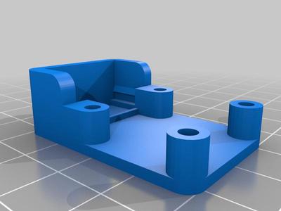 Wing FC mount 20x20 with servo connectors