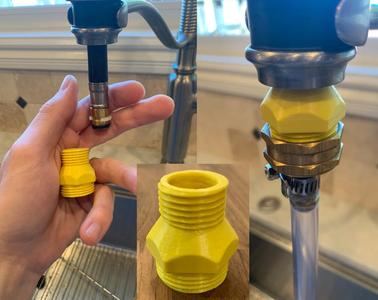 Kohler Faucet to 3/4" NPS Adapter