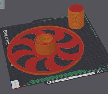 AMS spool adaptor for Inland spools