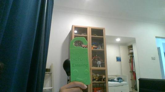 door sign   