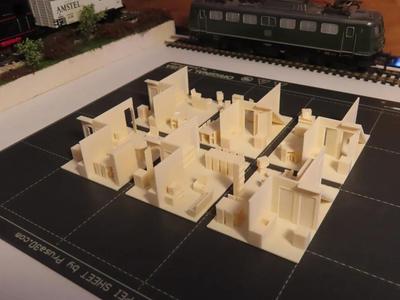 Dutch houses 1:87 H0 scale - Nijverheid interior   