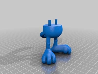 Garfield standing no glue