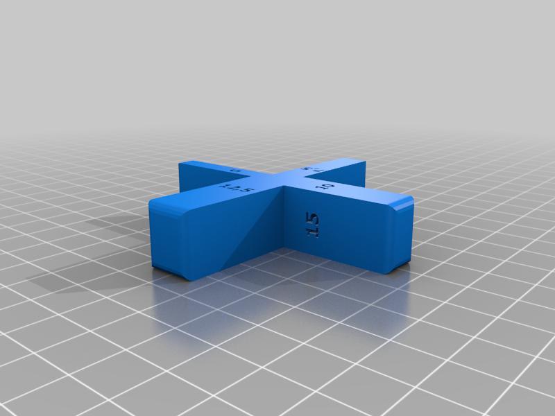 Spacing tool 5; 7,5; 10; 12,5; 15mm