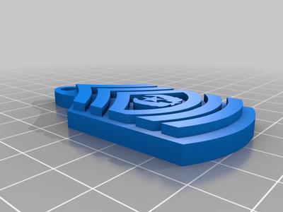 CSM E9 Command Sergeant Major Keychain