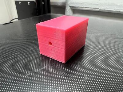 1/8th centered hole for a 3/8th Dowel Jig