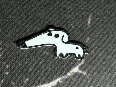 Cartoon Funny Dog - Long nose dog - Keychain