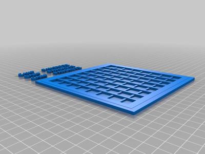 Checkers Board & Pieces
