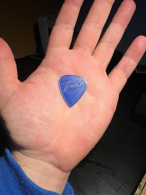 Fender guitar pick