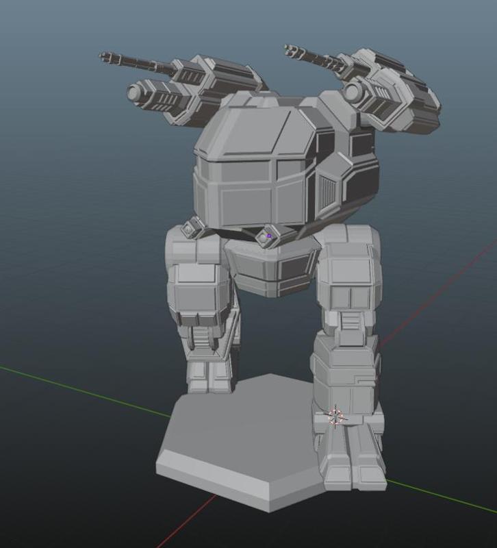 JagerMech III Battlemech