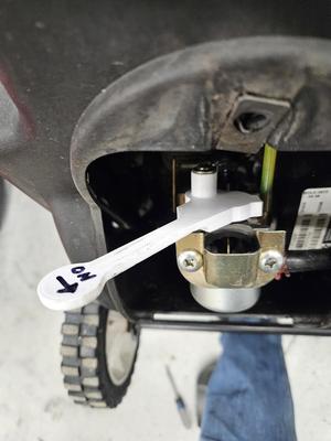 Toro 110-9382 / 104-0878 Choke Lever For Power Clear Snow Blowers
