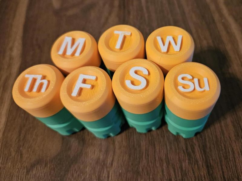 Pill Pods Labeled Caps V2