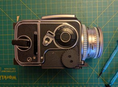 Hasselblad 500 EL/M motorless conversion  