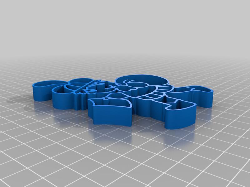 Sinterklaas en Piet steekvorm