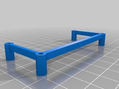 Display spacer for HD44780 2x16 LCD Midas MCOB