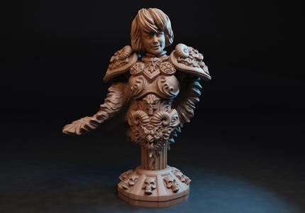 Jenny the demon general bust