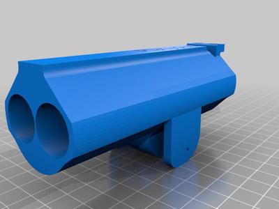extended double barrel for platypus.