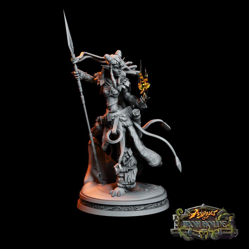 Keeonessi Frostmoon, Frost Elf Warlock