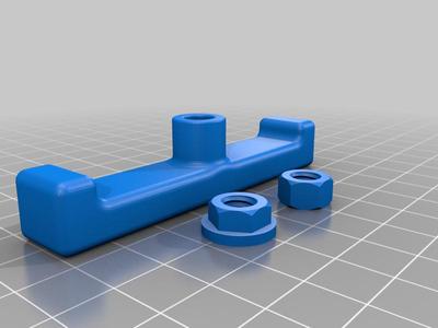 RV Waste handle - w/ hardware