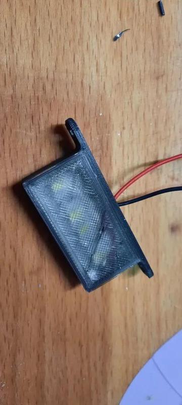 Licence plate light by RoboP   