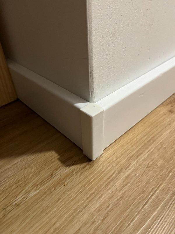 Skirting Board Corner Cover 58mm