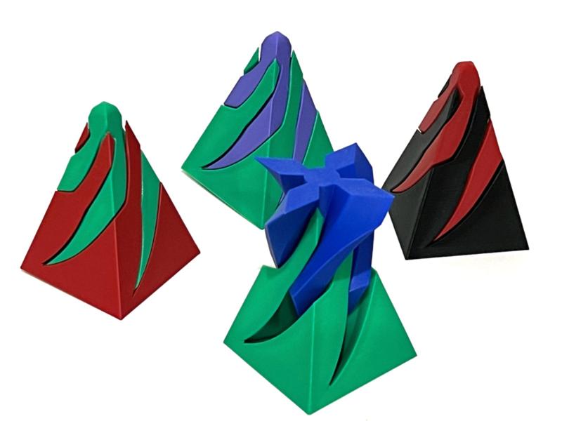 Impossible Passthrough Star Pyramid