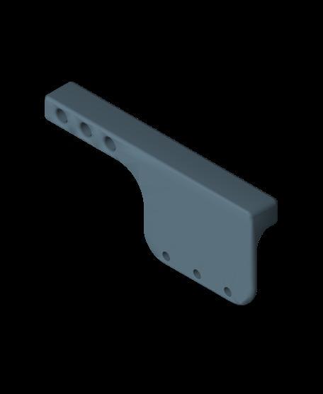 creality K1 low profile cable clamp.3mf