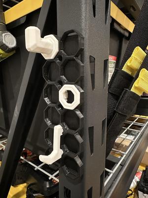 Husky Rack Side Mount Multiboard.stl