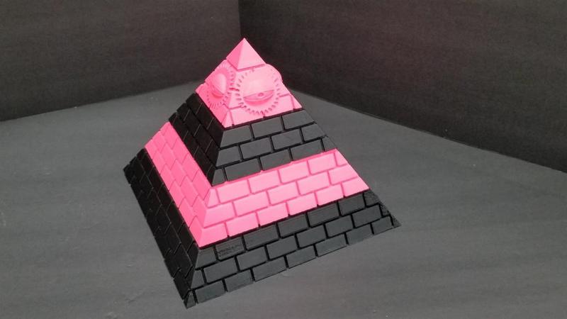 Illuminati Pyramid secret storage box BETTER FIT!! 